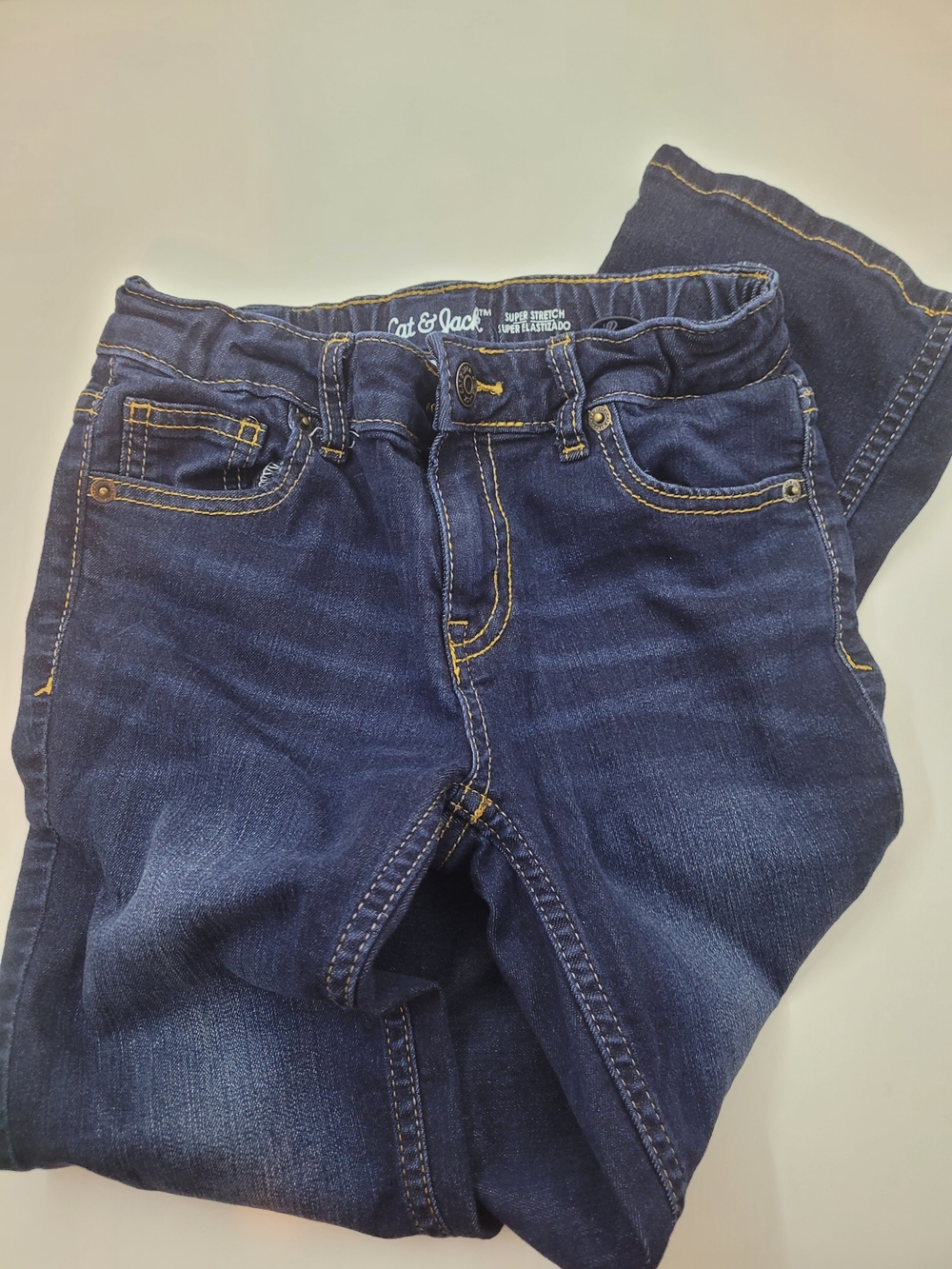 Cat & Jack Women’s Dark Blue Stretch Jeans